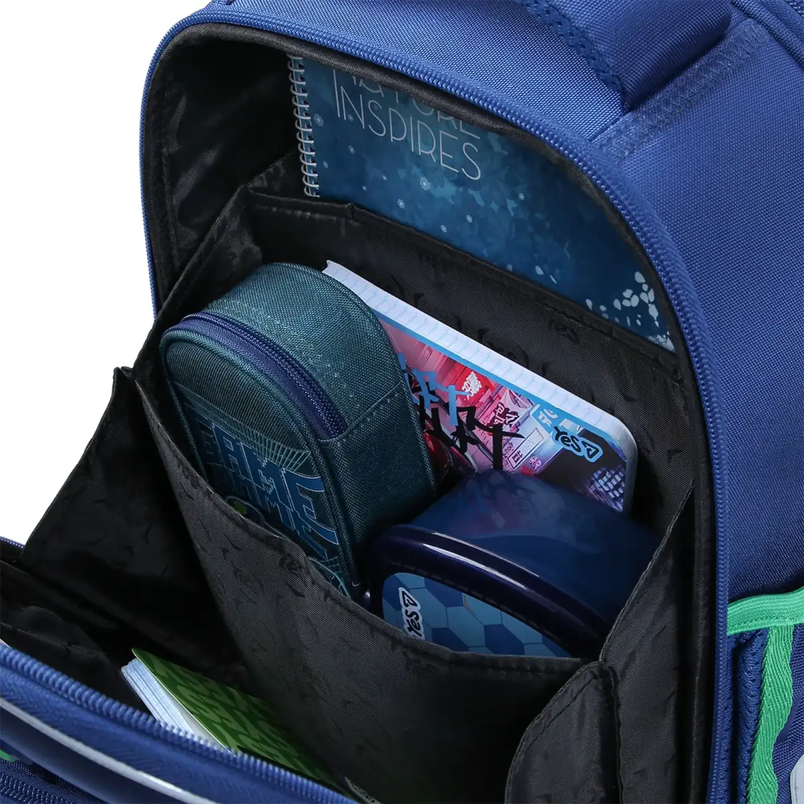 Рюкзак шкільний каркасний Yes Football Fan H-100S