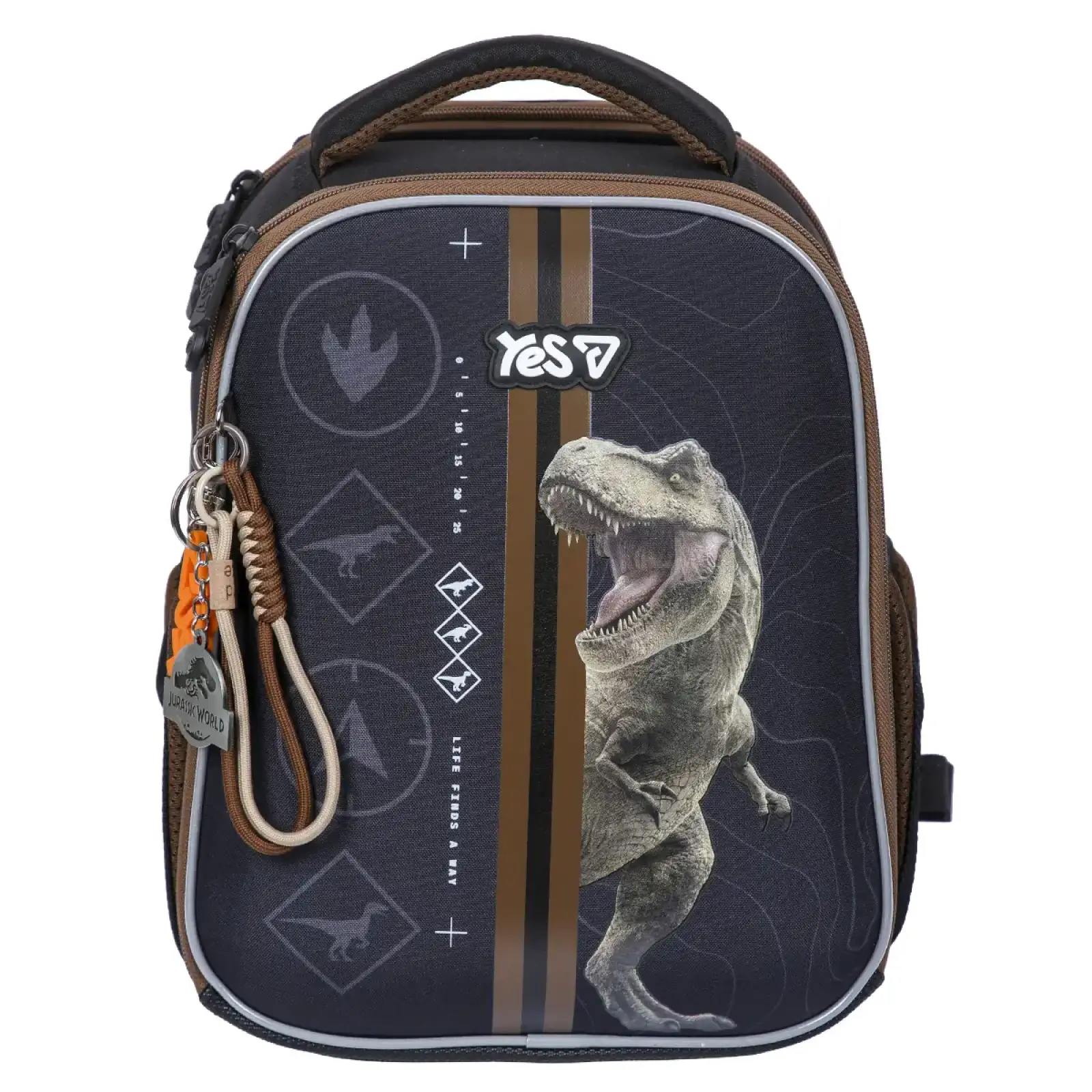 Рюкзак шкільний каркасний Yes Jurassic World. Danger H-100S