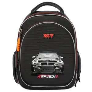 Рюкзак школьный полукаркасный Yes Speed Zone LED S-109S