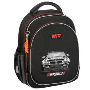 Рюкзак школьный полукаркасный Yes Speed Zone LED S-109S
