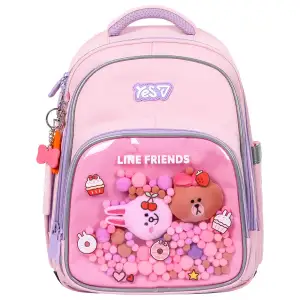 Рюкзак школьный полукаркасный Yes Line Friends Dreamy S-91M