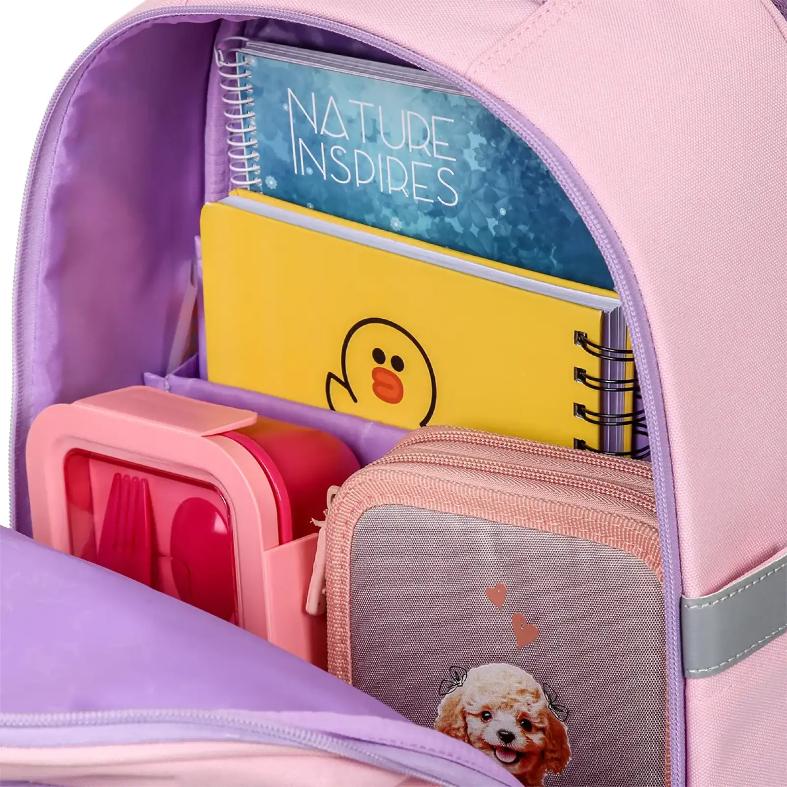 Рюкзак школьный полукаркасный Yes Line Friends Dreamy S-91M