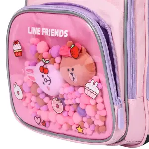 Рюкзак школьный полукаркасный Yes Line Friends Dreamy S-91M
