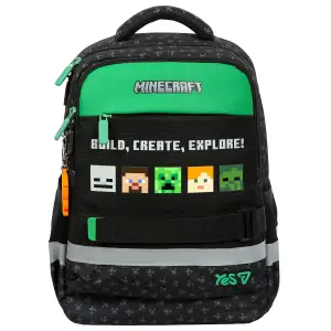Рюкзак школьный Yes Ergo Minecraft Reality S-52S