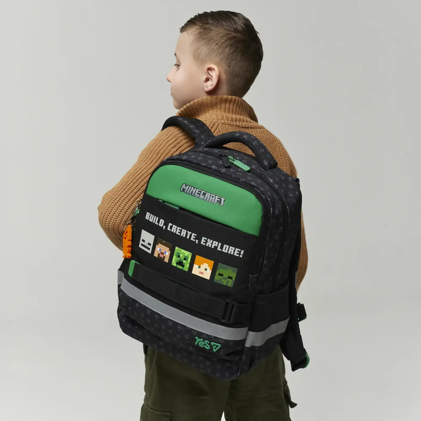 Рюкзак школьный Yes Ergo Minecraft Reality S-52S