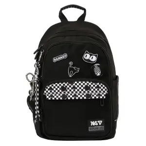 Рюкзак школьный Yes Black Cat TS-47M