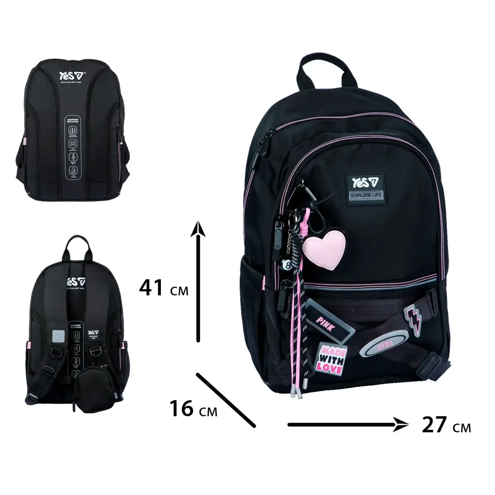 Рюкзак Yes With Love TS-113M