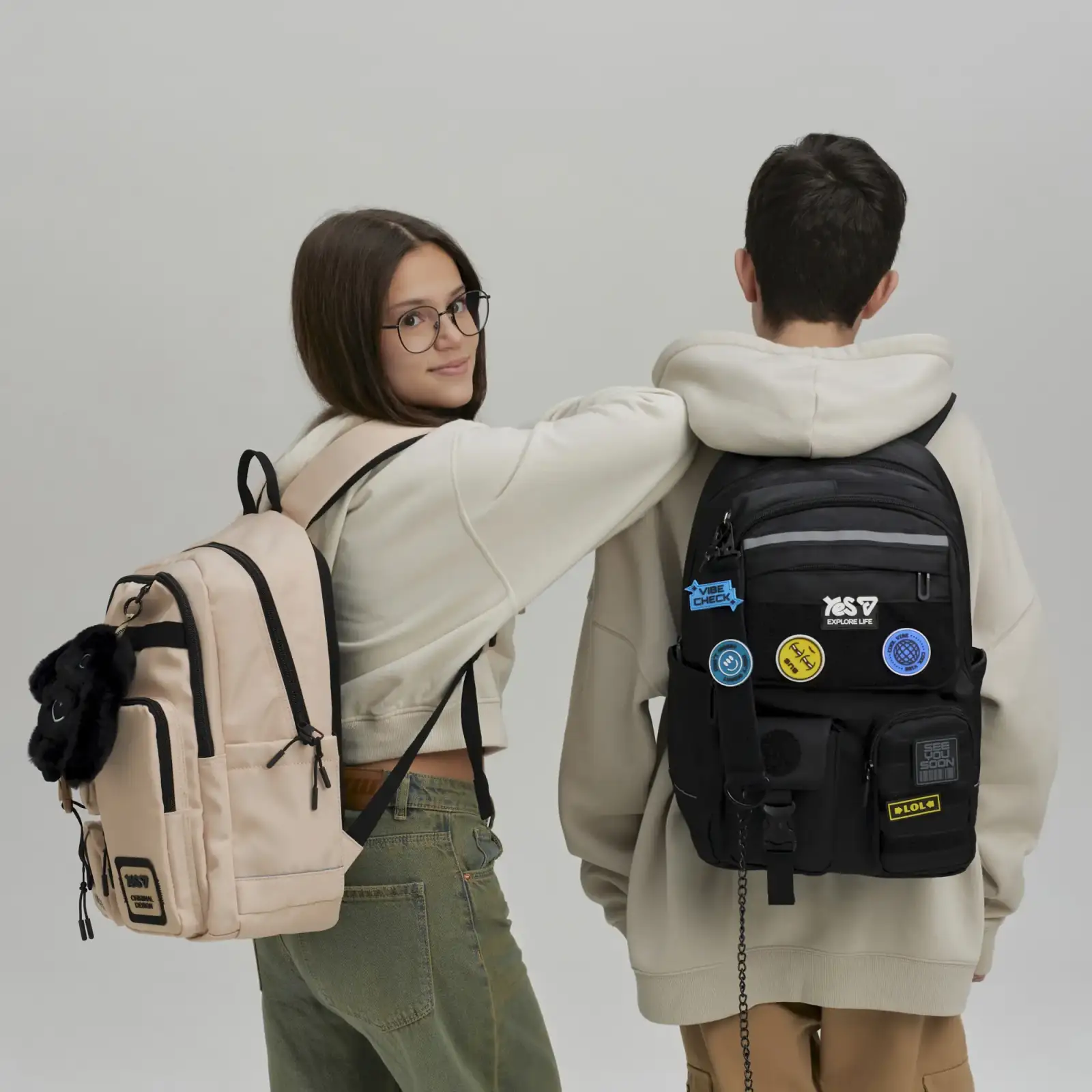 Рюкзак шкільний Yes Vibe TS-43L