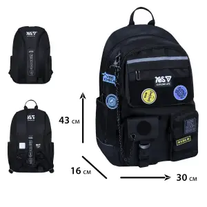 Рюкзак шкільний Yes Vibe TS-43L