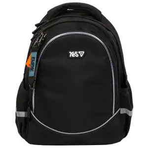 Рюкзак шкільний Yes Just Black LED S-116M