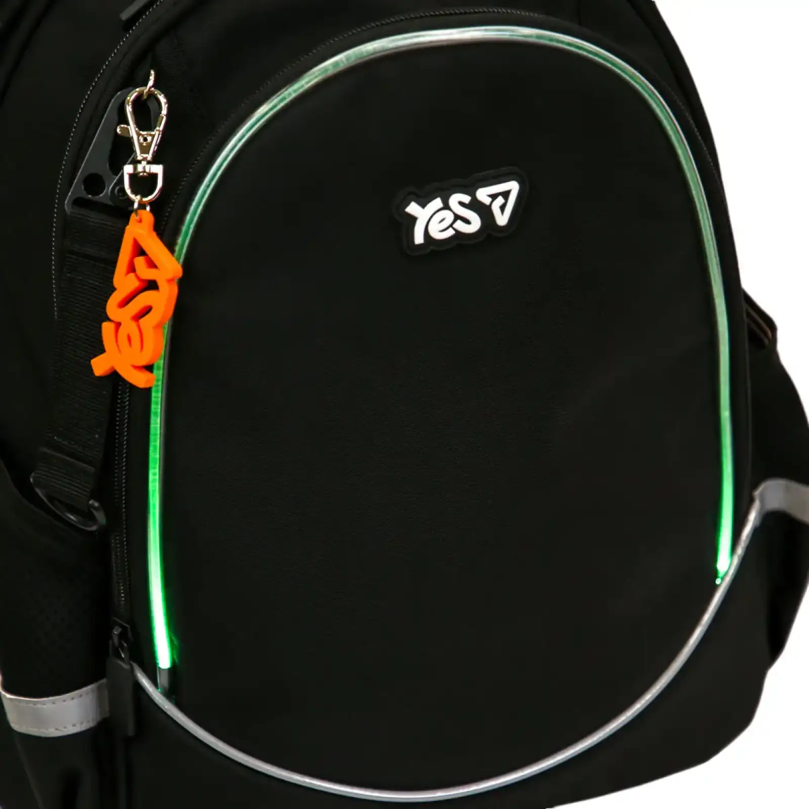 Рюкзак шкільний Yes Just Black LED S-116M