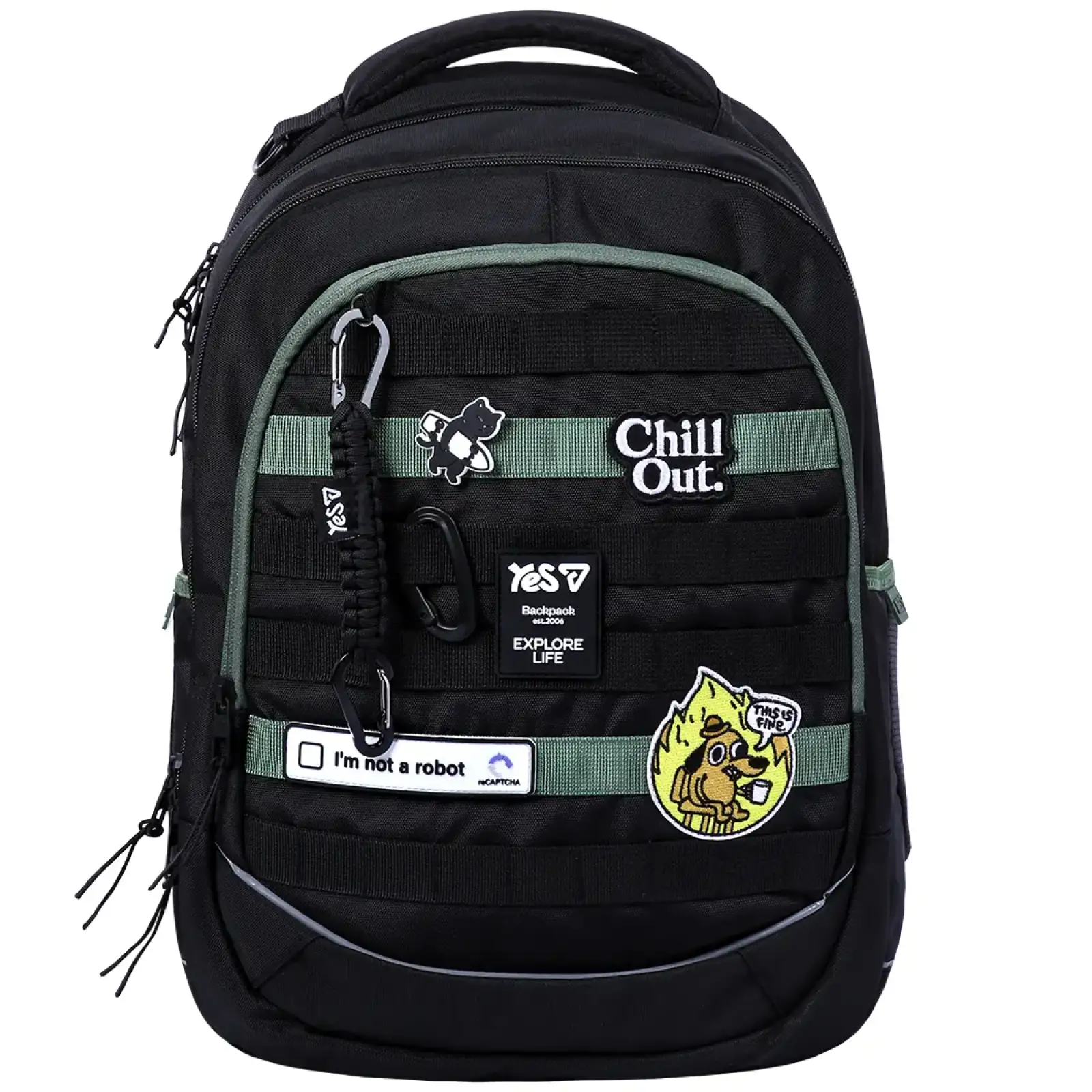 Рюкзак школьный Yes Chill Out TS-59L