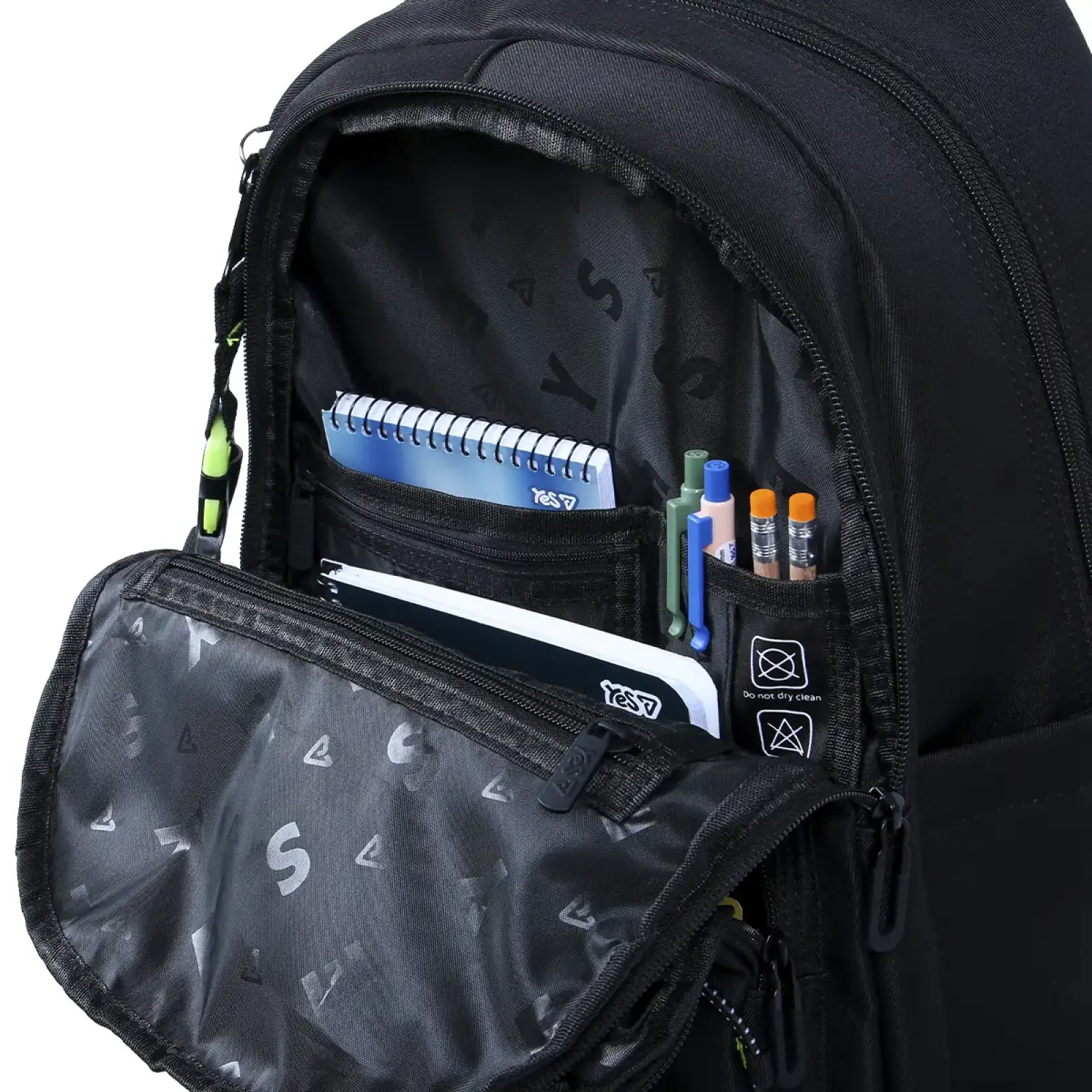 Рюкзак шкільний Yes Just Black TS-43L