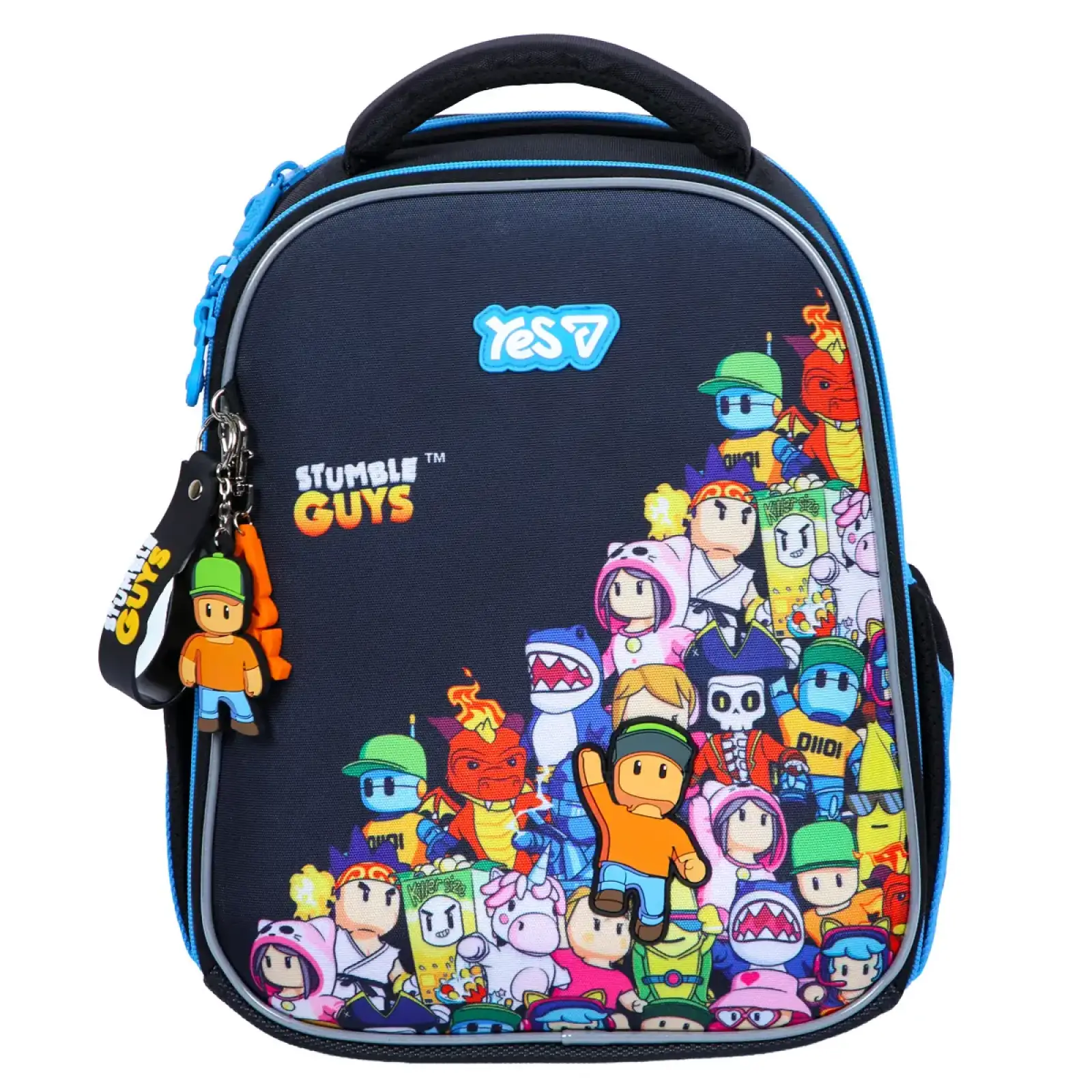 Рюкзак школьный каркасный Yes Stumble Guys H-100S
