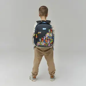 Рюкзак школьный каркасный Yes Stumble Guys H-100S