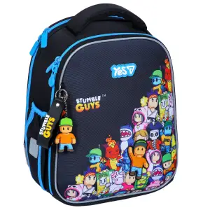 Рюкзак школьный каркасный Yes Stumble Guys H-100S