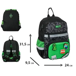 Рюкзак детский Yes Minecraft K-45XS