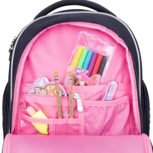 Рюкзак школьный полукаркасный YES S-84 Girls style
