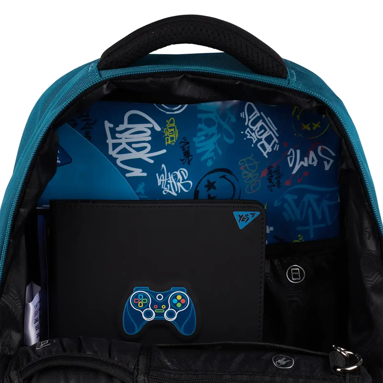 Рюкзак школьный полукаркасный YES Game Fan S-101