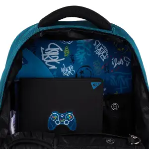 Рюкзак школьный полукаркасный YES Game Fan S-101