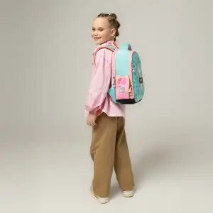 Рюкзак шкільний каркасний YES Funny Bunny H-100