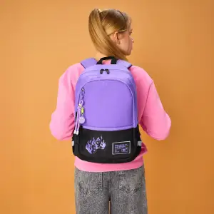 Рюкзак YES Lilac Cubes T-113