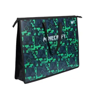 Папка портфель Yes Minecraft А3 з тканинними ручками