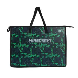 Папка портфель Yes Minecraft А3 з тканинними ручками
