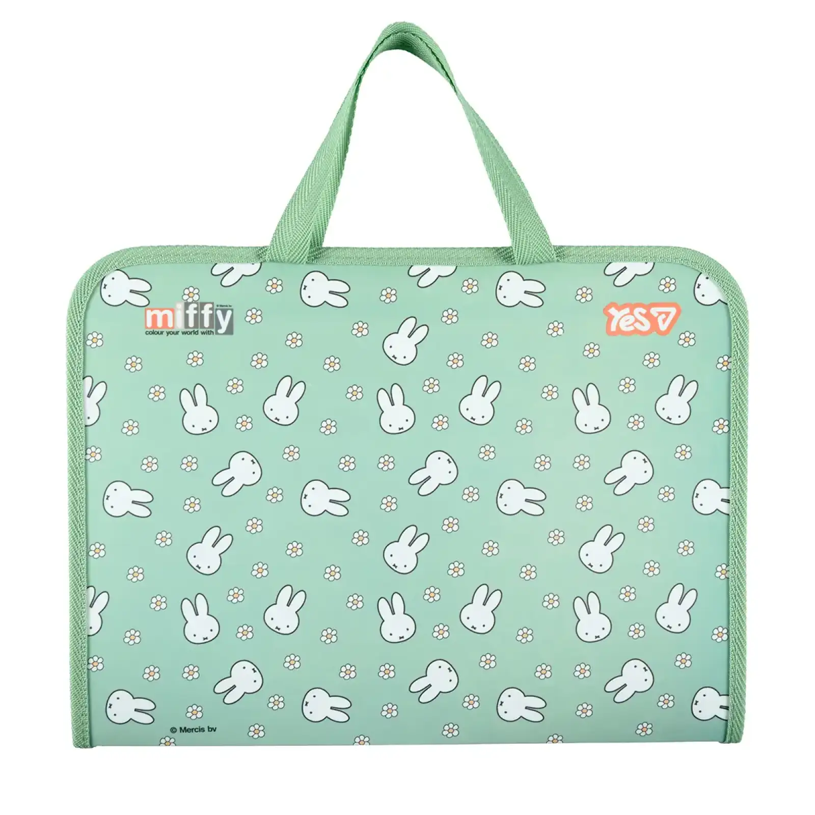 Папка-портфель Yes Miffy FC на блискавці з тканинними ручками