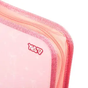 Папка для тетрадей пластиковая Yes Barbie Shiny В5 на молнии