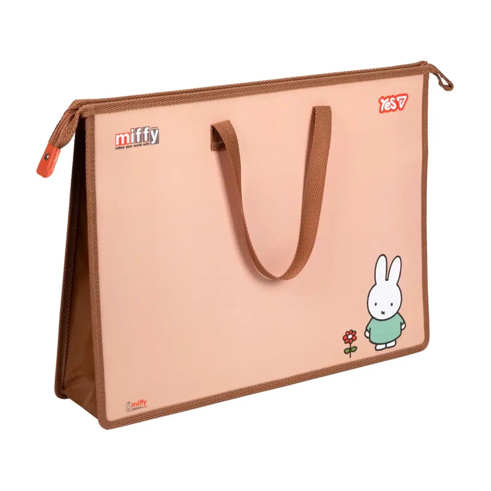 Папка портфель Yes Miffy А3 з тканинними ручками