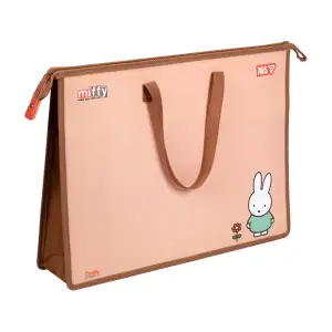 Папка портфель Yes Miffy А3 з тканинними ручками