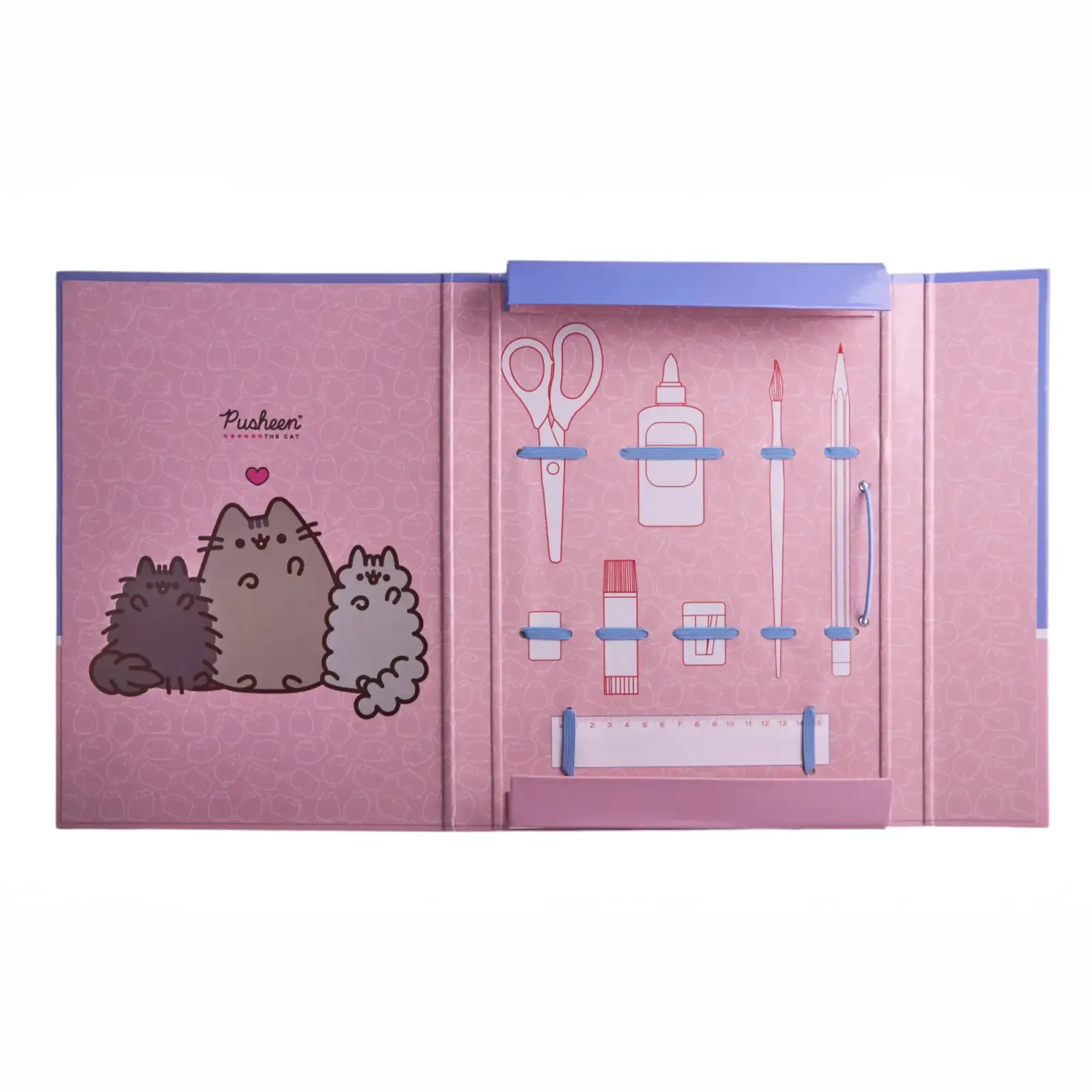 Папка для праці Yes Pusheen А4 картонна