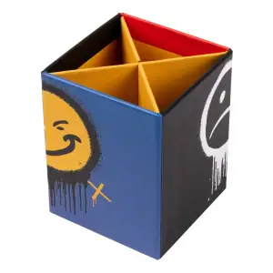 Настільний органайзер в наборі YES Melt Smile картонний, 4 предмети