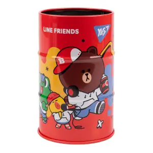 Стакан-підставка бочка YES Line friends метал