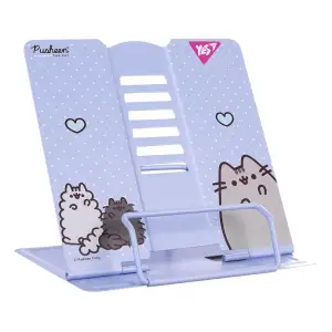 Подставка для книг Yes Pusheen металлическая фиолетовая