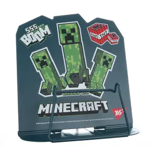 Подставка для книг фигурная Yes Minecraft Creeper металлическая