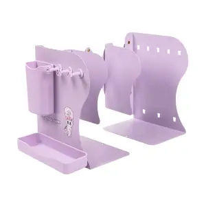 Подставка для книг Yes Esther Bunny раздвижная с органайзером металлическая