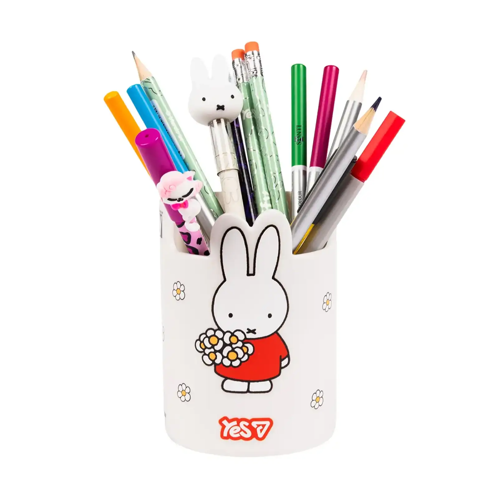 Стакан для письменных принадлежностей Yes Miffy Flowers