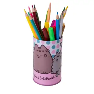 Стакан-підставка бочка Yes Pusheen металевий