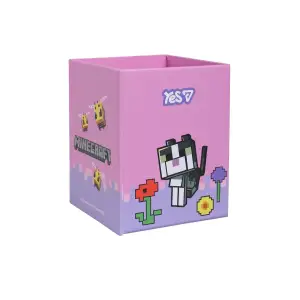 Стакан для письмового приладдя Yes Minecraft.Spring картон
