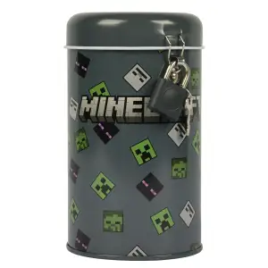 Скарбничка кругла Yes Minecraft металева 13 х 7,6 см