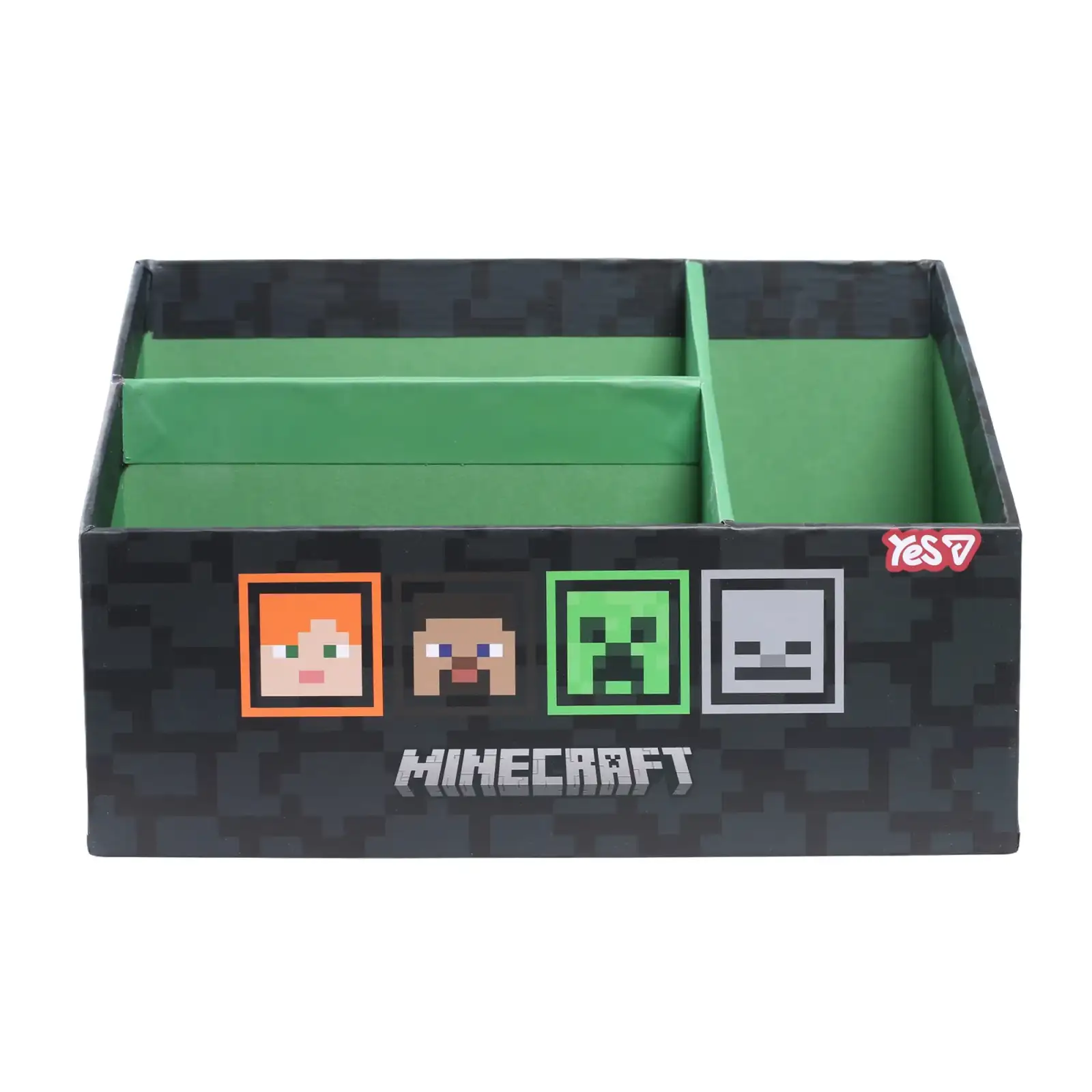 Органайзер настільний Yes Minecraft 3 відділення картон