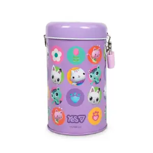 Копилка круглая Yes Gabby Dollhouse металлическая 13 х 7,6 см