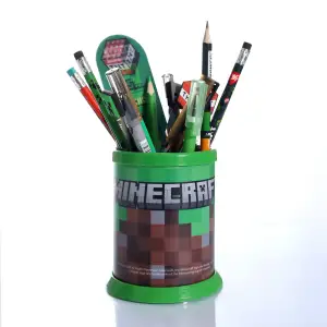 Стакан для письменных принадлежностей Yes Minecraft разборной