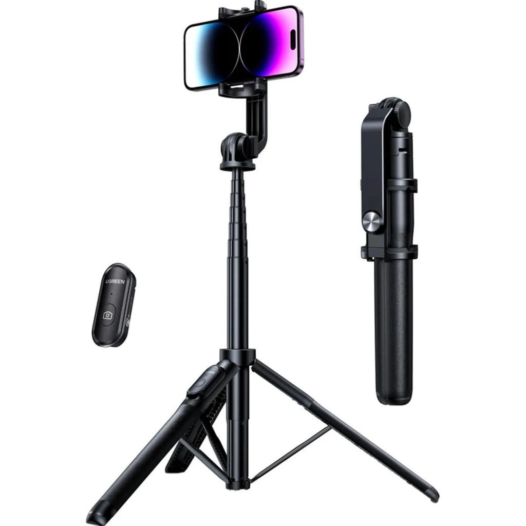 Селфі-трипод UGREEN LP586 Selfie Stick Tripod with Bluetooth Remote (UGR-15062)