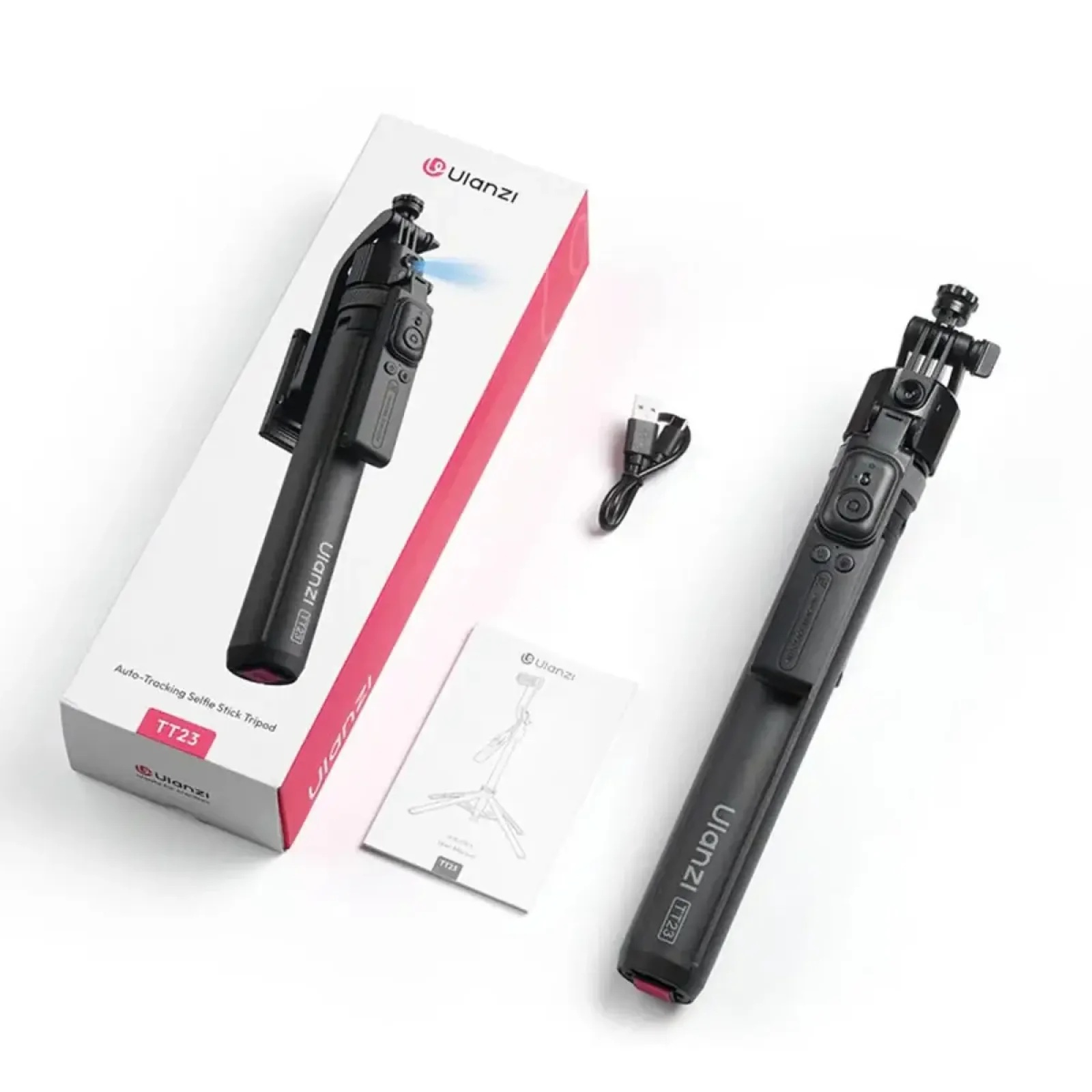 Селфі-монопод Ulanzi TT23 Auto-Tracking Selfie Stick Tripod (T168)