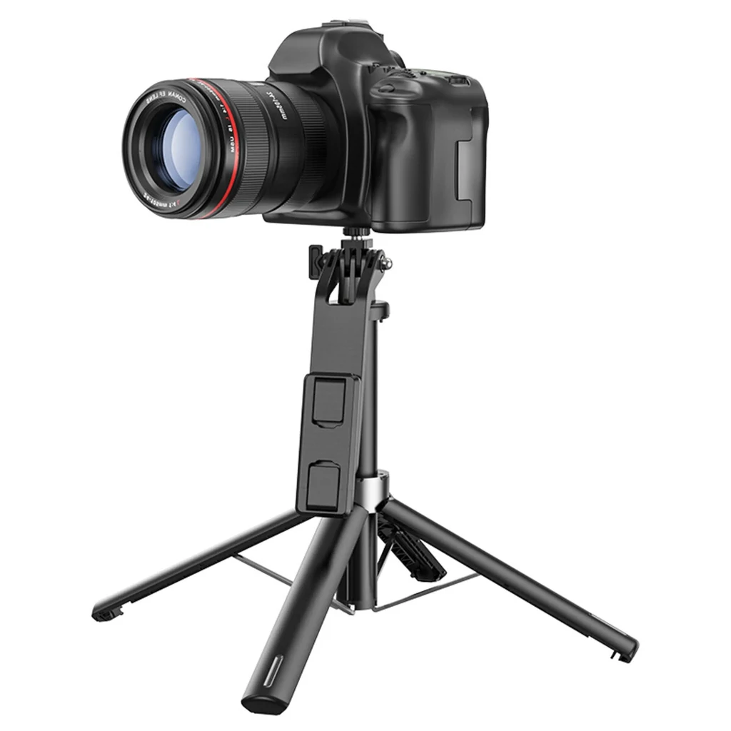 Селфі-монопод HOCO K21 Stream aluminum alloy live broadcast holder Black (6942007609975 )