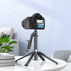 Селфі-монопод HOCO K21 Stream aluminum alloy live broadcast holder Black (6942007609975 )