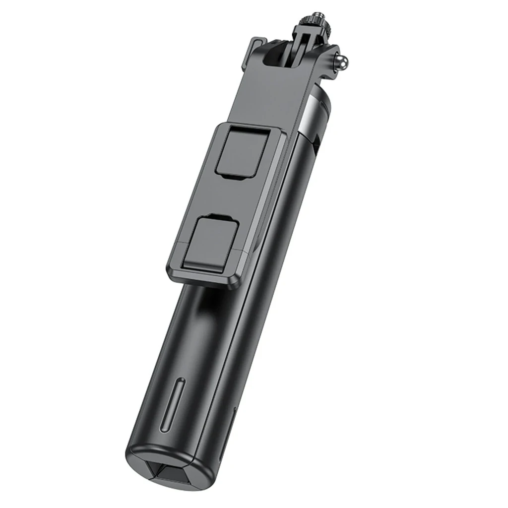 Селфі-монопод HOCO K21 Stream aluminum alloy live broadcast holder Black (6942007609975 )